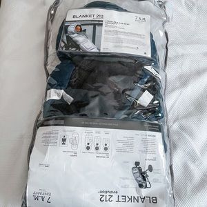 Like New ( Used Once) 7Am Enfant Navy Blue Baby Blanket 212 & Original Packaging